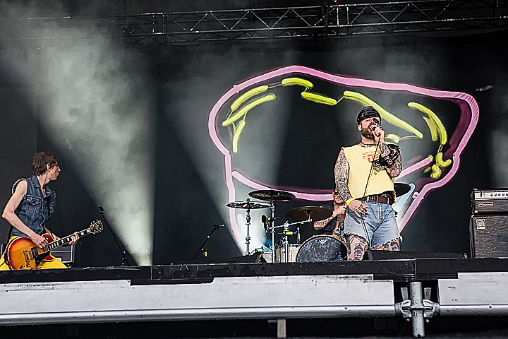 Turbonegro @ Rock Im Revier 2015, foto 23, foto's door Edwin Houdevelt - FrontView Magazine