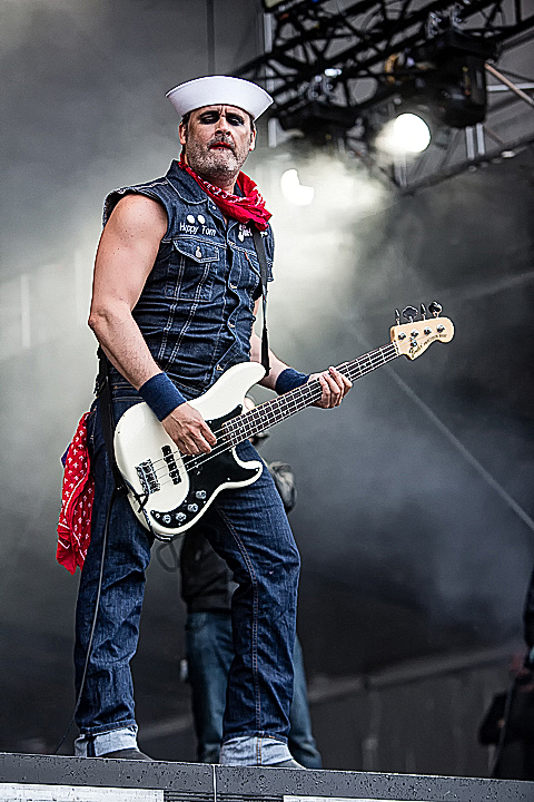 Turbonegro @ Rock Im Revier 2015, foto 26, foto's door Edwin Houdevelt - FrontView Magazine