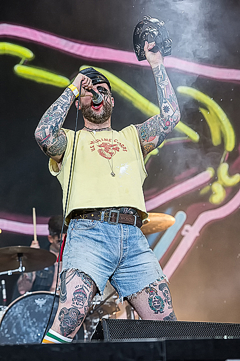 Turbonegro @ Rock Im Revier 2015, foto 30, foto's door Edwin Houdevelt - FrontView Magazine