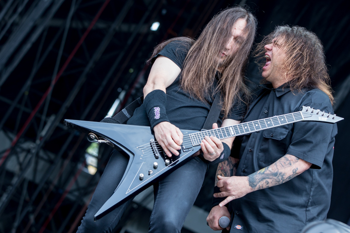 Exodus @ Rockavaria, foto 7, foto's door Dorien Goetschalckx - FrontView Magazine