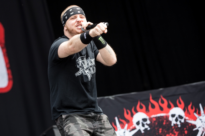 Hatebreed @ Rockavaria, foto 3, foto's door Dorien Goetschalckx - FrontView Magazine