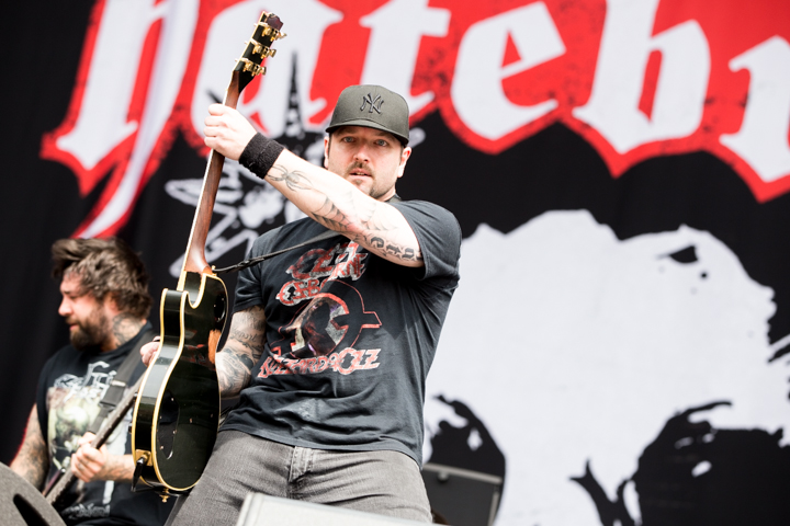 Hatebreed @ Rockavaria, foto 4, foto's door Dorien Goetschalckx - FrontView Magazine