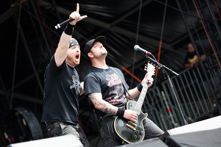 Hatebreed @ Rockavaria, foto 10, foto's door Dorien Goetschalckx - FrontView Magazine