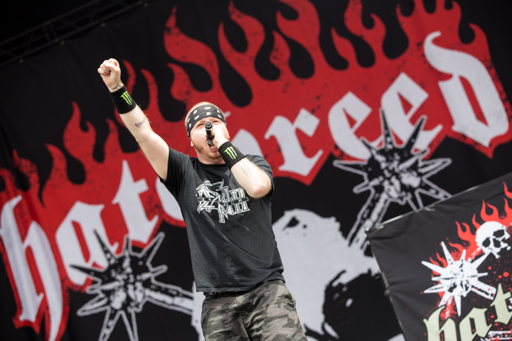 Hatebreed @ Rockavaria, foto 12, foto's door Dorien Goetschalckx - FrontView Magazine