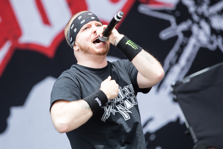 Hatebreed @ Rockavaria, foto 16, foto's door Dorien Goetschalckx - FrontView Magazine