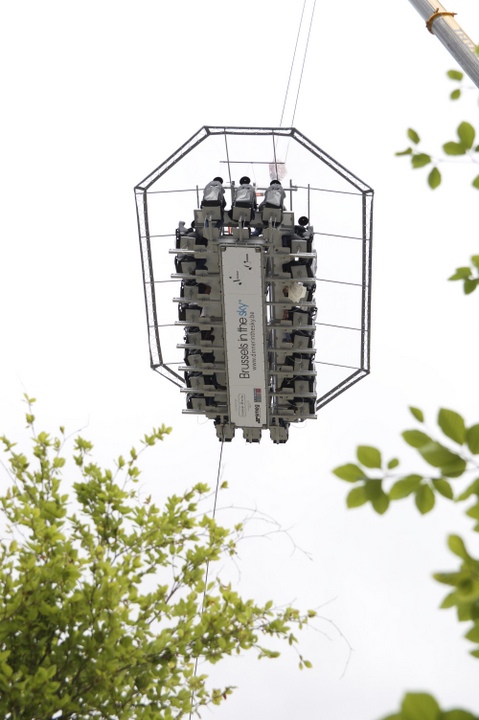 BV Dinner in The Sky @ Brussel, picture 87, photographed by Bart Baevegems - FrontView Magazine