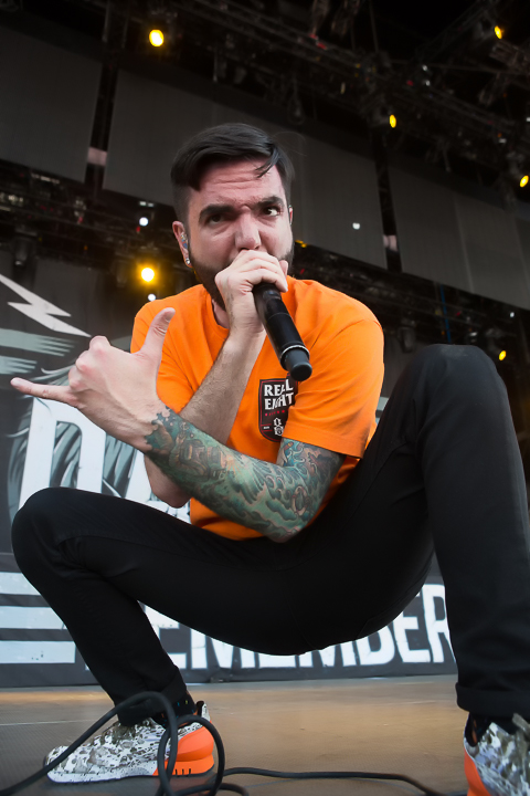 A Day To Remember @ Rock Am Ring 2015, foto 1, foto's door Edwin Houdevelt - FrontView Magazine