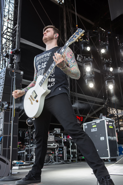 A Day To Remember @ Rock Am Ring 2015, foto 10, foto's door Edwin Houdevelt - FrontView Magazine