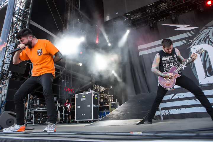 A Day To Remember @ Rock Am Ring 2015, foto 14, foto's door Edwin Houdevelt - FrontView Magazine