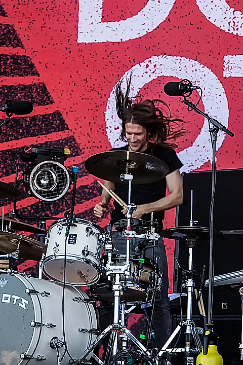 Donots @ Rock Am Ring 2015, foto 9, foto's door Edwin Houdevelt - FrontView Magazine