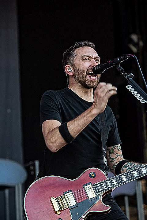 Rise Against @ Rock Am Ring 2015, foto 5, foto's door Edwin Houdevelt - FrontView Magazine