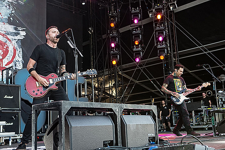 Rise Against @ Rock Am Ring 2015, foto 6, foto's door Edwin Houdevelt - FrontView Magazine