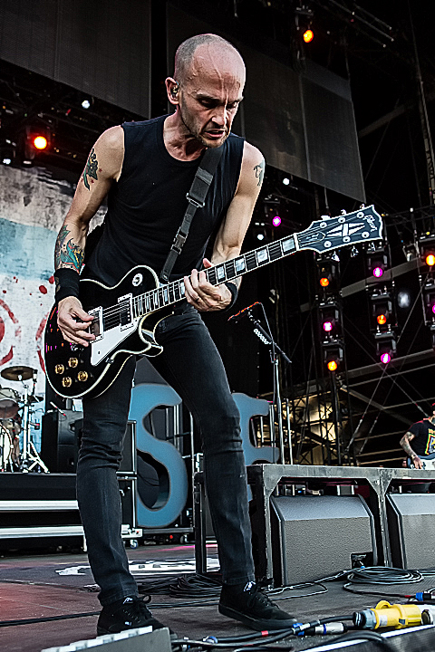 Rise Against @ Rock Am Ring 2015, foto 9, foto's door Edwin Houdevelt - FrontView Magazine