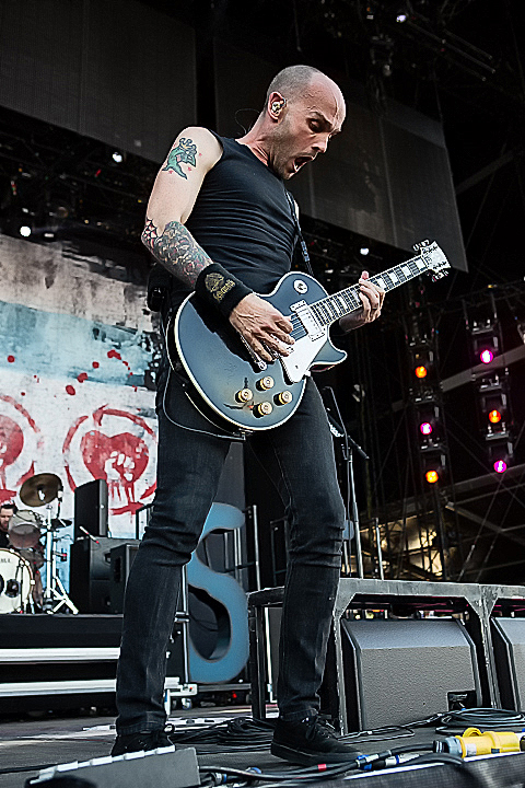 Rise Against @ Rock Am Ring 2015, foto 10, foto's door Edwin Houdevelt - FrontView Magazine