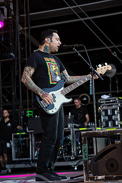 Rise Against @ Rock Am Ring 2015, foto 11, foto's door Edwin Houdevelt - FrontView Magazine