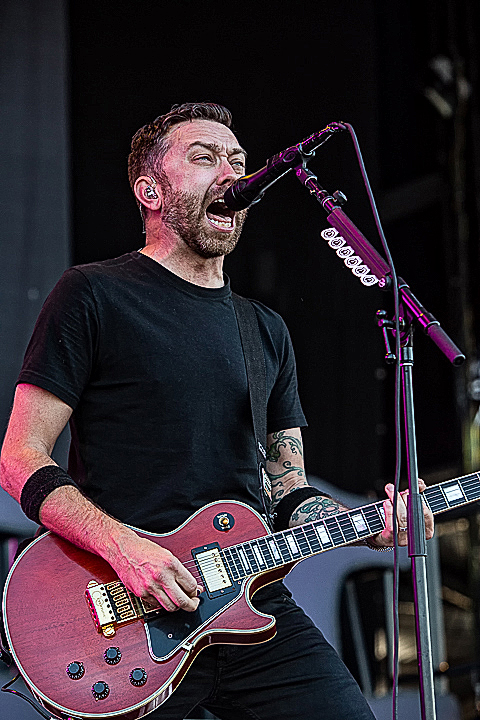 Rise Against @ Rock Am Ring 2015, foto 12, foto's door Edwin Houdevelt - FrontView Magazine