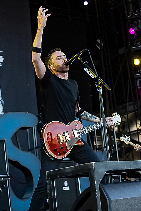 Rise Against @ Rock Am Ring 2015, foto 13, foto's door Edwin Houdevelt - FrontView Magazine
