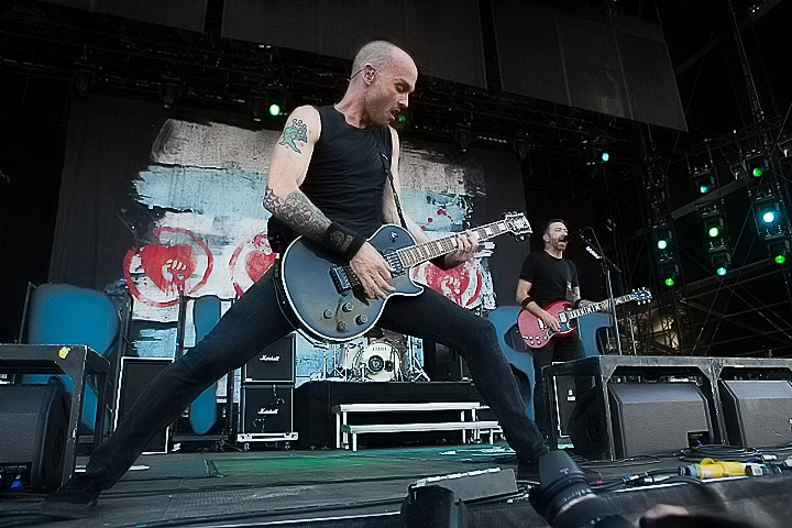 Rise Against @ Rock Am Ring 2015, foto 18, foto's door Edwin Houdevelt - FrontView Magazine