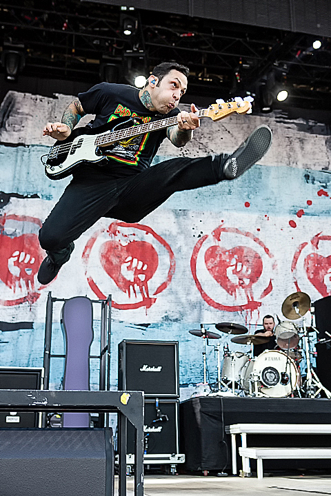 Rise Against @ Rock Am Ring 2015, foto 19, foto's door Edwin Houdevelt - FrontView Magazine