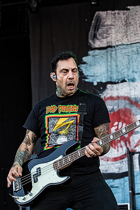 Rise Against @ Rock Am Ring 2015, foto 20, foto's door Edwin Houdevelt - FrontView Magazine