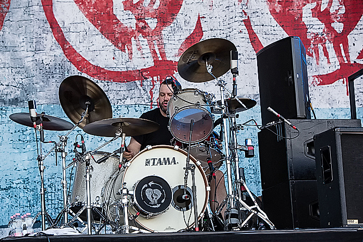 Rise Against @ Rock Am Ring 2015, foto 21, foto's door Edwin Houdevelt - FrontView Magazine