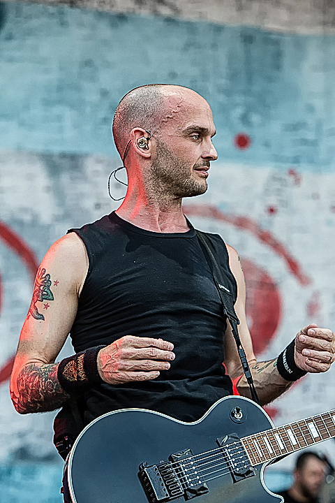 Rise Against @ Rock Am Ring 2015, foto 26, foto's door Edwin Houdevelt - FrontView Magazine