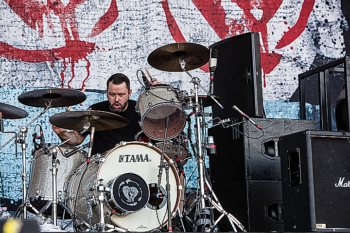 Rise Against @ Rock Am Ring 2015, foto 27, foto's door Edwin Houdevelt - FrontView Magazine