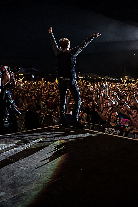 Die Toten Hosen @ Rock Am Ring 2015, foto 14, foto's door Edwin Houdevelt - FrontView Magazine