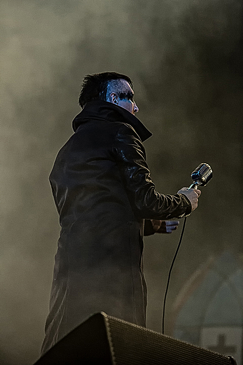 Marilyn Manson @ Rock Am Ring 2015, foto 1, foto's door Edwin Houdevelt - FrontView Magazine