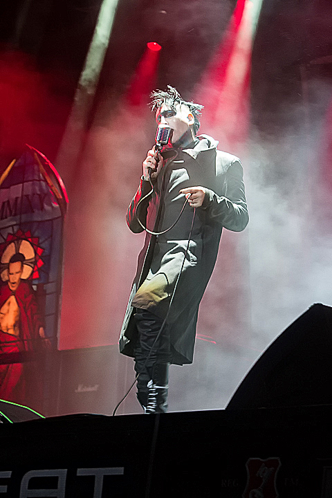 Marilyn Manson @ Rock Am Ring 2015, foto 11, foto's door Edwin Houdevelt - FrontView Magazine
