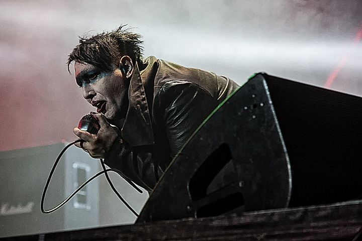 Marilyn Manson @ Rock Am Ring 2015, foto 12, foto's door Edwin Houdevelt - FrontView Magazine