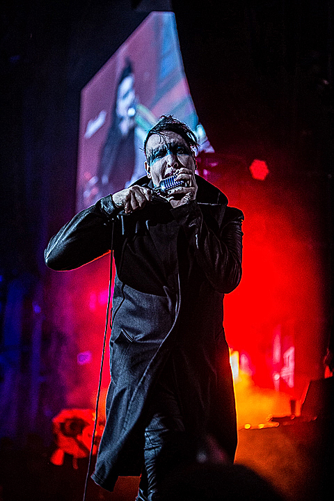Marilyn Manson @ Rock Am Ring 2015, foto 13, foto's door Edwin Houdevelt - FrontView Magazine