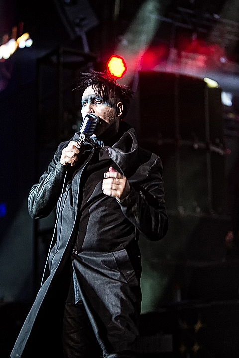 Marilyn Manson @ Rock Am Ring 2015, foto 14, foto's door Edwin Houdevelt - FrontView Magazine