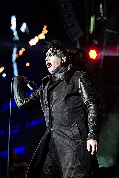 Marilyn Manson @ Rock Am Ring 2015, foto 15, foto's door Edwin Houdevelt - FrontView Magazine