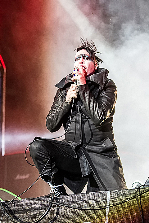 Marilyn Manson @ Rock Am Ring 2015, foto 23, foto's door Edwin Houdevelt - FrontView Magazine