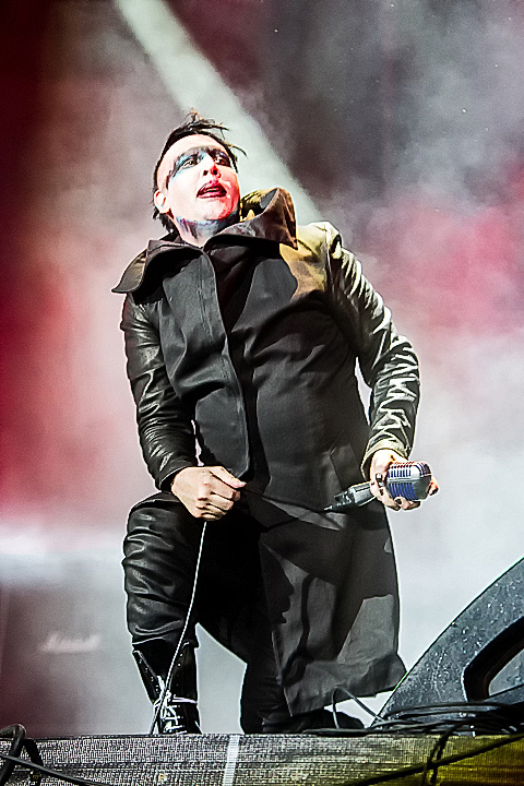 Marilyn Manson @ Rock Am Ring 2015, foto 25, foto's door Edwin Houdevelt - FrontView Magazine