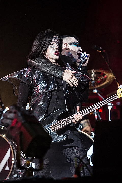 Marilyn Manson @ Rock Am Ring 2015, foto 29, foto's door Edwin Houdevelt - FrontView Magazine