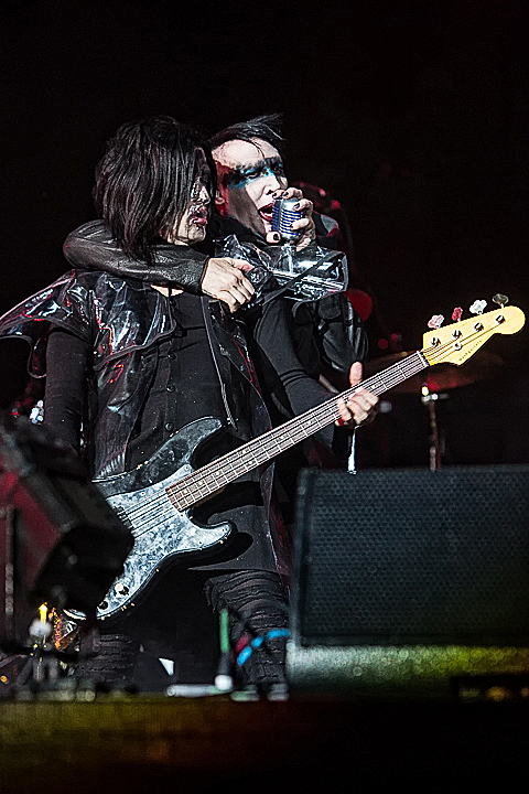 Marilyn Manson @ Rock Am Ring 2015, foto 30, foto's door Edwin Houdevelt - FrontView Magazine