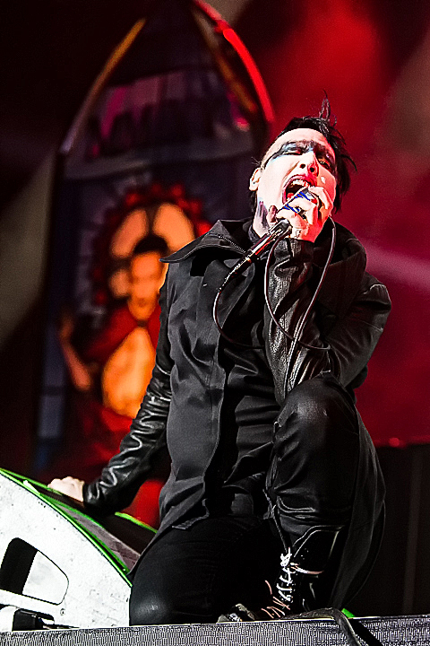 Marilyn Manson @ Rock Am Ring 2015, foto 33, foto's door Edwin Houdevelt - FrontView Magazine