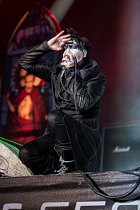 Marilyn Manson @ Rock Am Ring 2015, foto 34, foto's door Edwin Houdevelt - FrontView Magazine