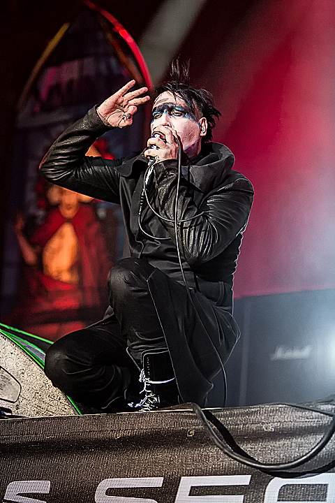 Marilyn Manson @ Rock Am Ring 2015, foto 35, foto's door Edwin Houdevelt - FrontView Magazine