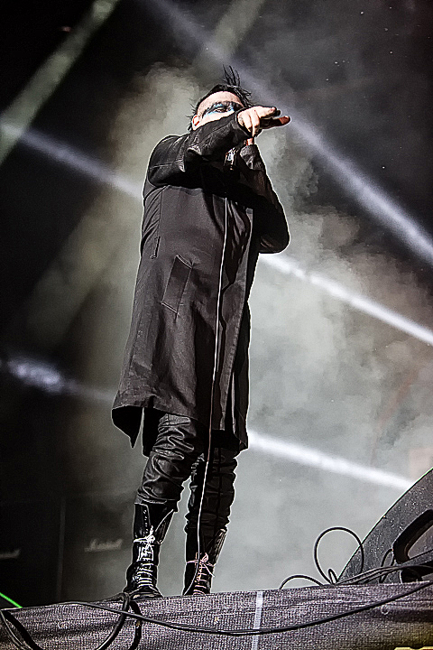 Marilyn Manson @ Rock Am Ring 2015, foto 38, foto's door Edwin Houdevelt - FrontView Magazine