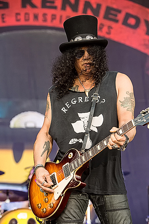 Slash Feat. Myles Kennedy @ Rock Am Ring 2015, foto 23, foto's door Edwin Houdevelt - FrontView Magazine