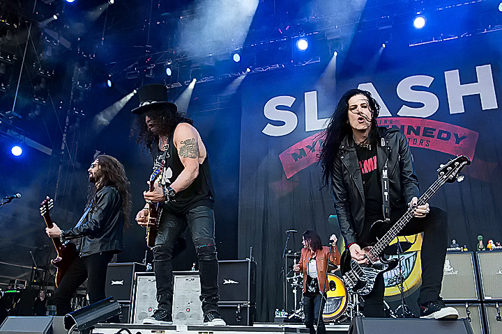 Slash Feat. Myles Kennedy @ Rock Am Ring 2015, foto 28, foto's door Edwin Houdevelt - FrontView Magazine