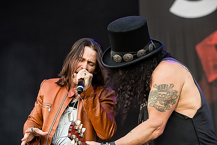 Slash Feat. Myles Kennedy @ Rock Am Ring 2015, foto 32, foto's door Edwin Houdevelt - FrontView Magazine