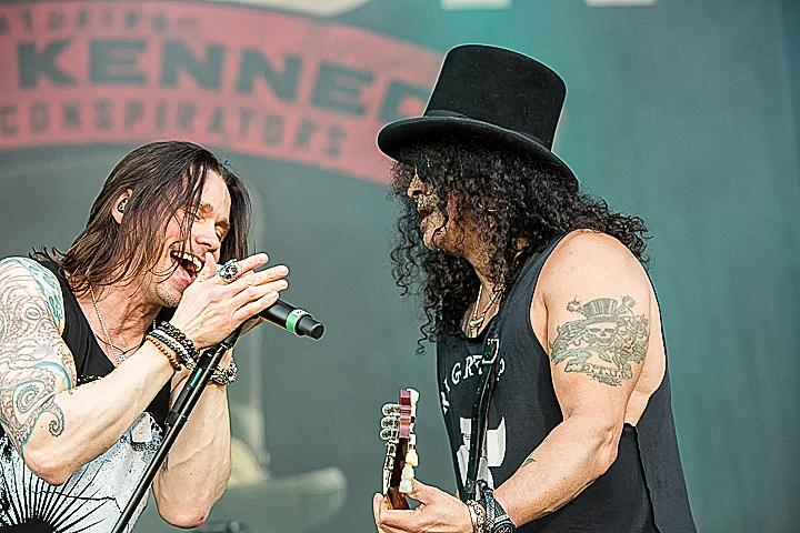 Slash Feat. Myles Kennedy @ Rock Am Ring 2015, foto 56, foto's door Edwin Houdevelt - FrontView Magazine