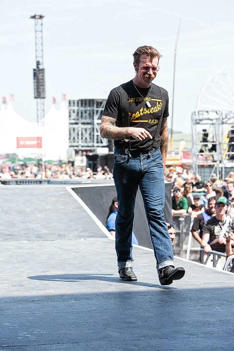 Eagles Of Death Metal @ Rock Am Ring 2015, picture 1, photographed by Edwin Houdevelt - FrontView Magazine