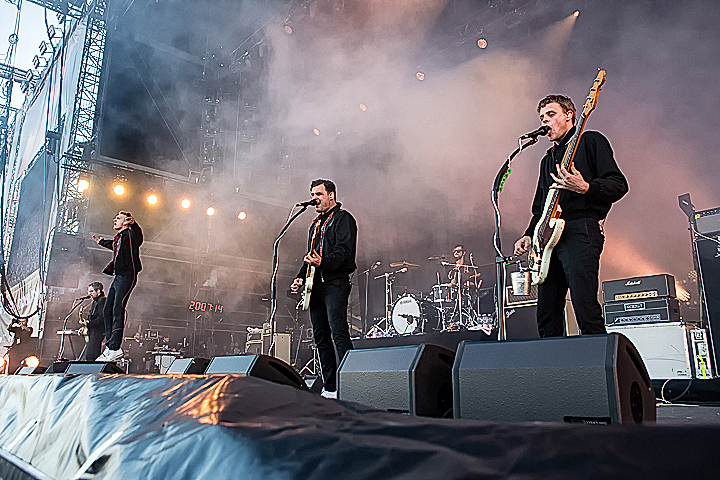 Kraftklub @ Rock Am Ring 2015, foto 2, foto's door FrontView Magazine