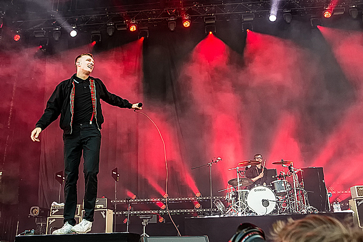 Kraftklub @ Rock Am Ring 2015, foto 12, foto's door FrontView Magazine