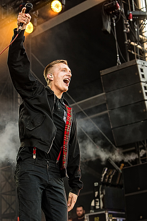 Kraftklub @ Rock Am Ring 2015, foto 13, foto's door FrontView Magazine